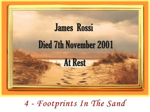 4 - Footprints In The Sand