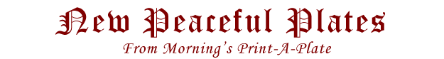 Peaceful Plates