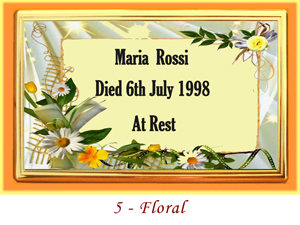 5 - Floral